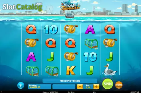 Скрин3. Boat Bonanza слот