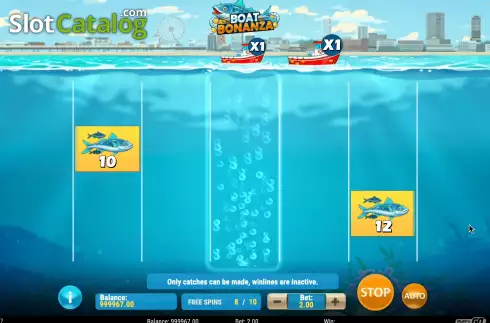 Скрин9. Boat Bonanza слот