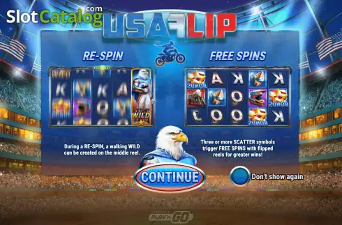 Скрин2. USA Flip слот
