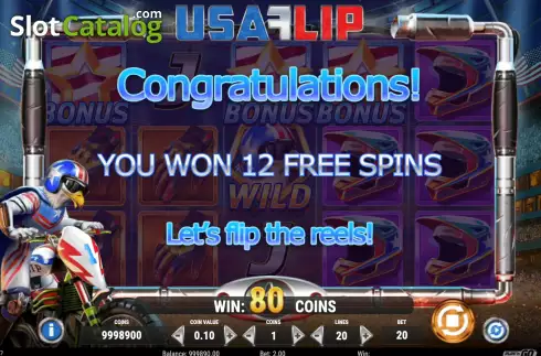 Скрин6. USA Flip слот
