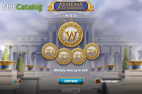 Скрин2. Athena Ascending слот