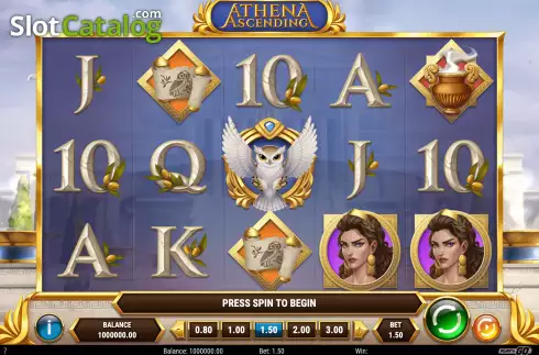 Скрин3. Athena Ascending слот