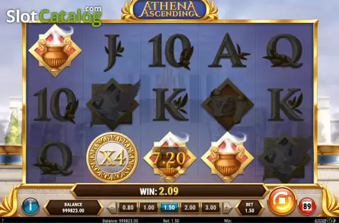 Скрин4. Athena Ascending слот