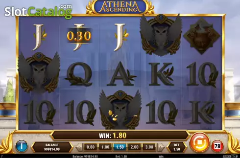 Скрин5. Athena Ascending слот