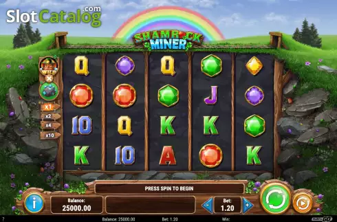 Скрин3. Shamrock Miner слот
