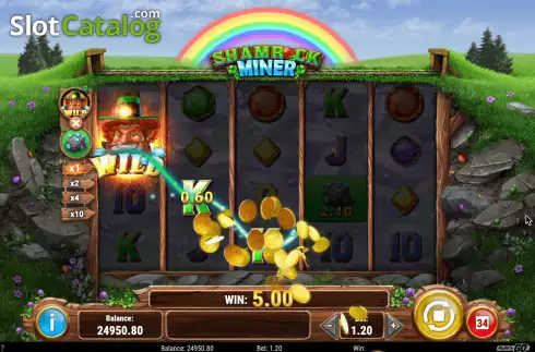 Скрин4. Shamrock Miner слот