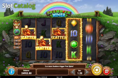 Скрин5. Shamrock Miner слот