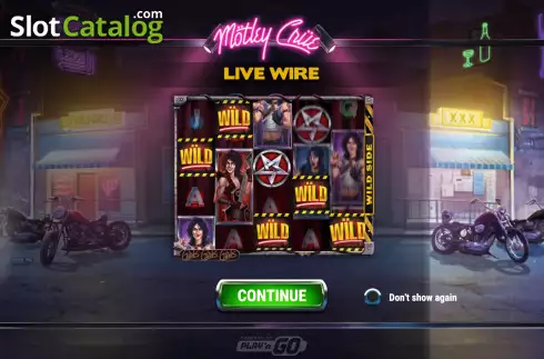 Скрин2. Motley Crue слот