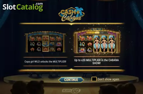 Скрин2. Cash-A-Cabana слот