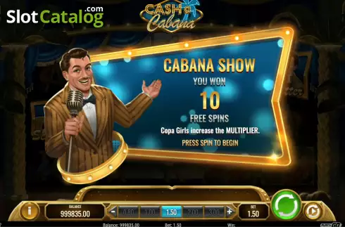 Скрин7. Cash-A-Cabana слот