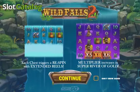 Скрин2. Wild Falls 2 слот