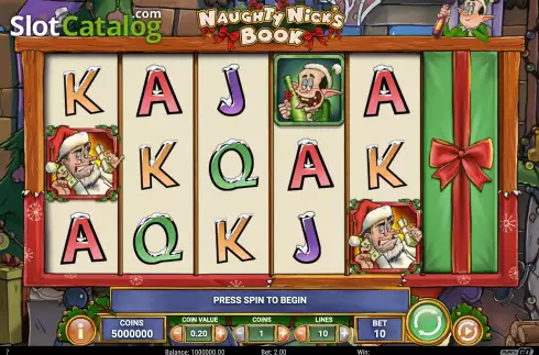 Скрин5. Naughty Nick’s Book слот