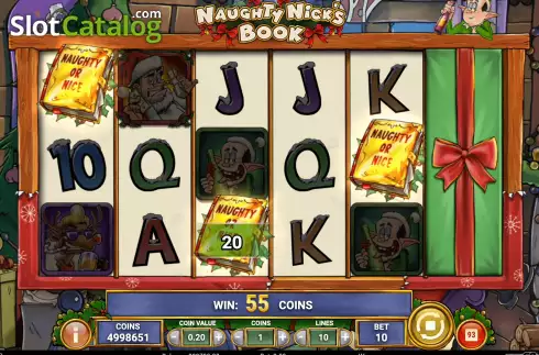 Скрин8. Naughty Nick’s Book слот