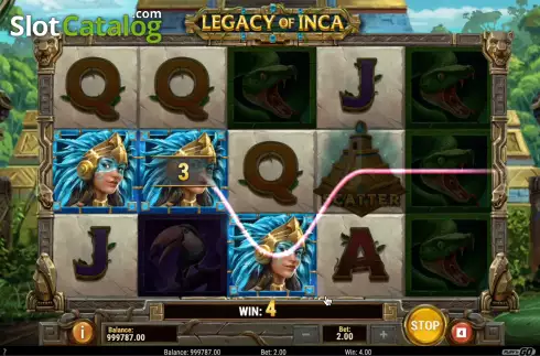 Скрин4. Legacy of Inca слот