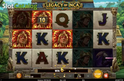 Скрин5. Legacy of Inca слот