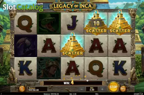 Скрин6. Legacy of Inca слот