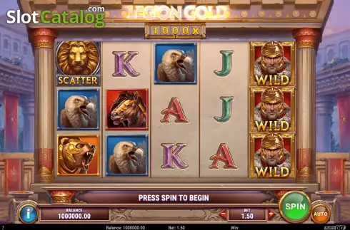 Скрин3. Legion Gold слот