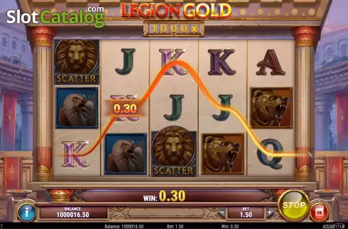 Скрин4. Legion Gold слот