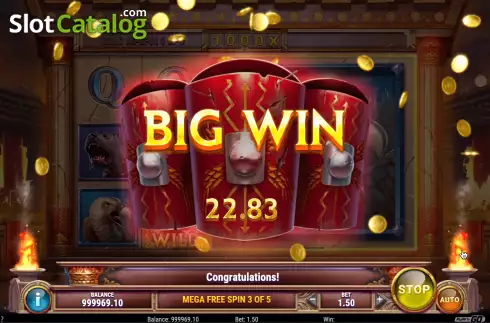 Скрин7. Legion Gold слот