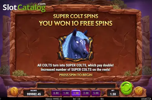 Скрин6. Colt Lightning слот