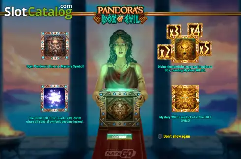 Скрин2. Pandora’s Box of Evil слот