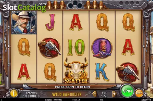 Скрин3. Wild Bandolier слот
