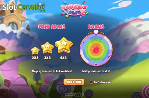 Скрин2. Sweet Alchemy 2 слот