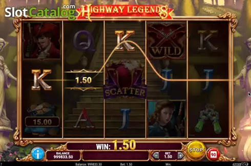 Скрин4. Highway Legends слот