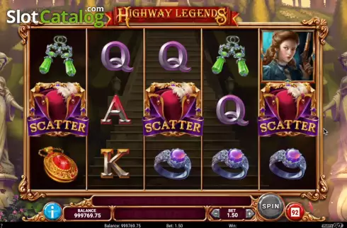 Скрин6. Highway Legends слот