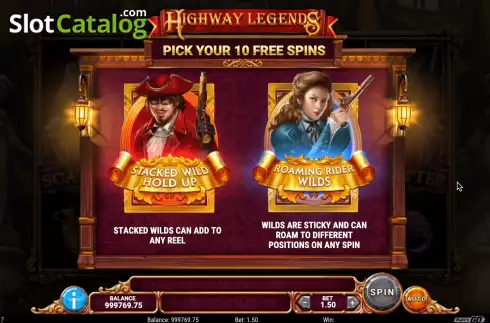 Скрин7. Highway Legends слот