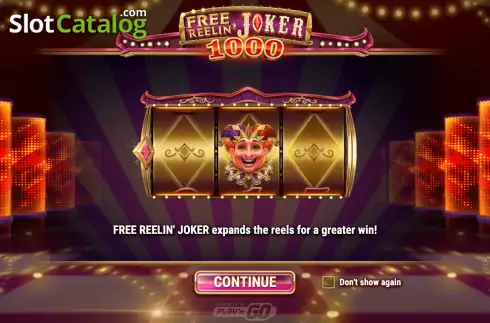 Скрин2. Free Reelin Joker 1000 слот