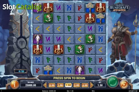 Скрин3. Viking Runecraft Apocalypse слот