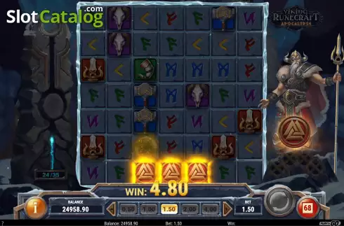 Скрин6. Viking Runecraft Apocalypse слот