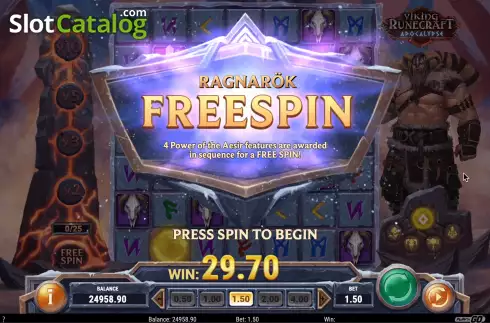 Скрин8. Viking Runecraft Apocalypse слот