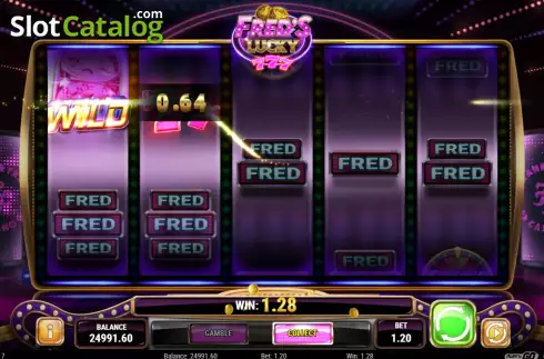Скрин4. Fred's Lucky 777 слот