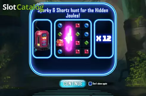 Скрин2. Sparky and Shortz Hidden Joules слот