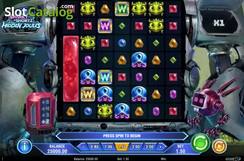 Скрин3. Sparky and Shortz Hidden Joules слот