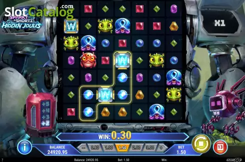 Скрин4. Sparky and Shortz Hidden Joules слот
