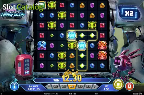 Скрин8. Sparky and Shortz Hidden Joules слот