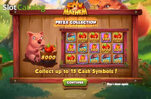Скрин2. Fox Mayhem слот
