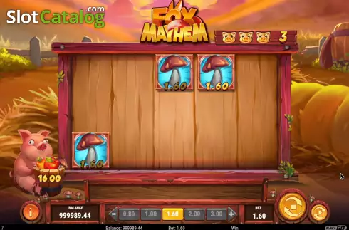 Скрин7. Fox Mayhem слот