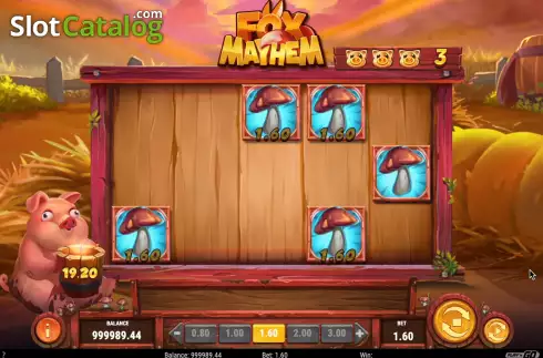 Скрин8. Fox Mayhem слот