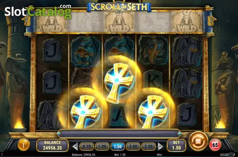 Скрин4. Scroll of Seth слот