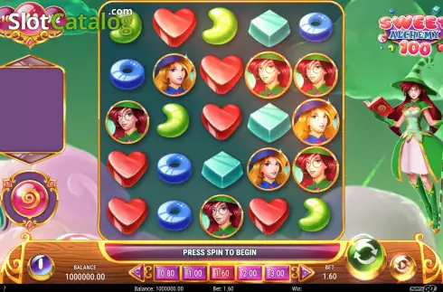Скрин3. Sweet Alchemy 100 слот