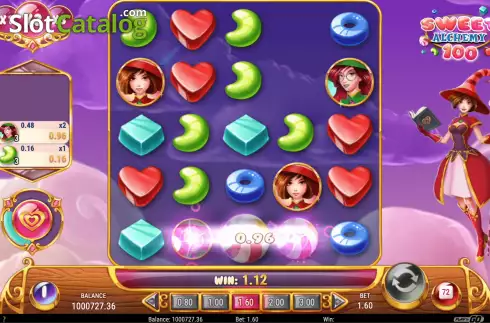 Скрин5. Sweet Alchemy 100 слот