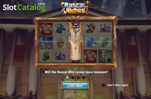 Скрин2. Rascal Riches слот