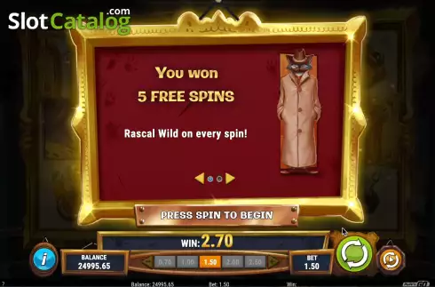 Скрин6. Rascal Riches слот