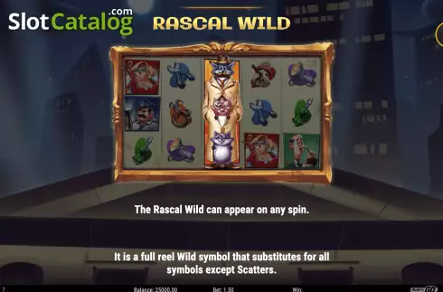Скрин9. Rascal Riches слот
