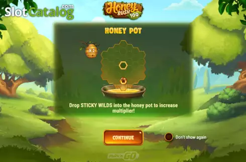 Скрин2. Honey Rush 100 слот