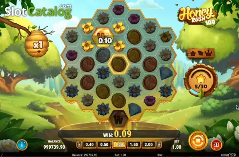 Скрин4. Honey Rush 100 слот